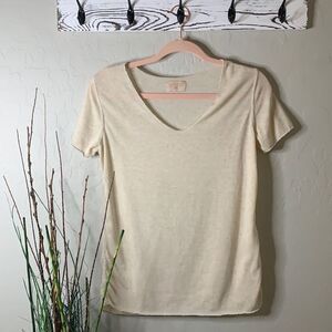 SUNNY studio glitter embellished V-neck T-shirt no size tag small or medium